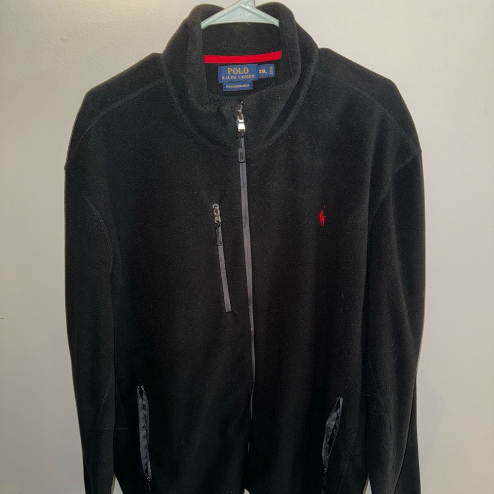 Polo Ralph Lauren Performance Men's Micro Fleece Zipper Track Jacket Size XXL